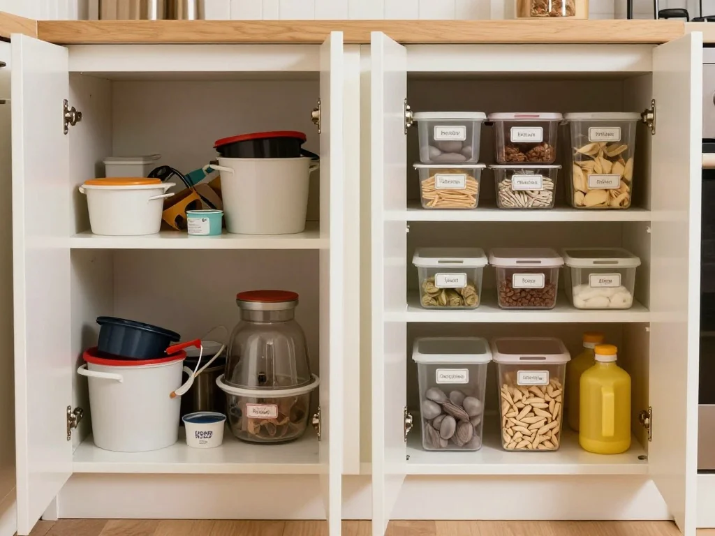 Declutter First, Organize Second