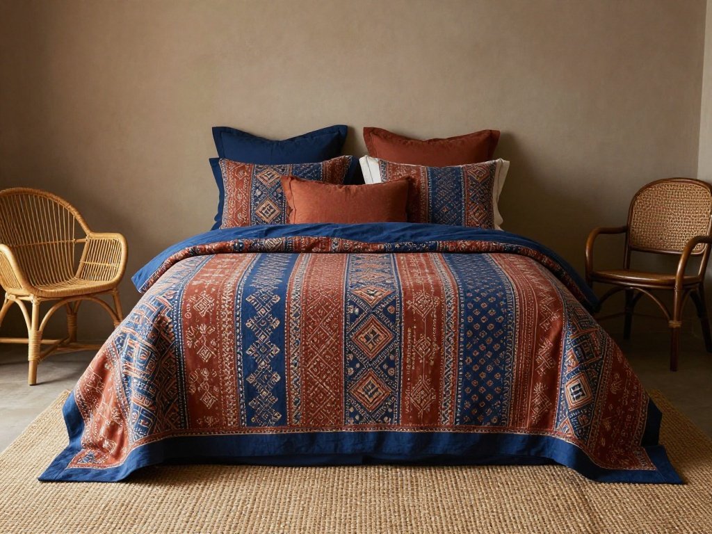 Plaid Bedspread