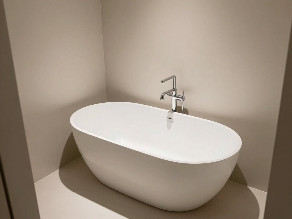 Compact Freestanding Tub for Small Bathrooms