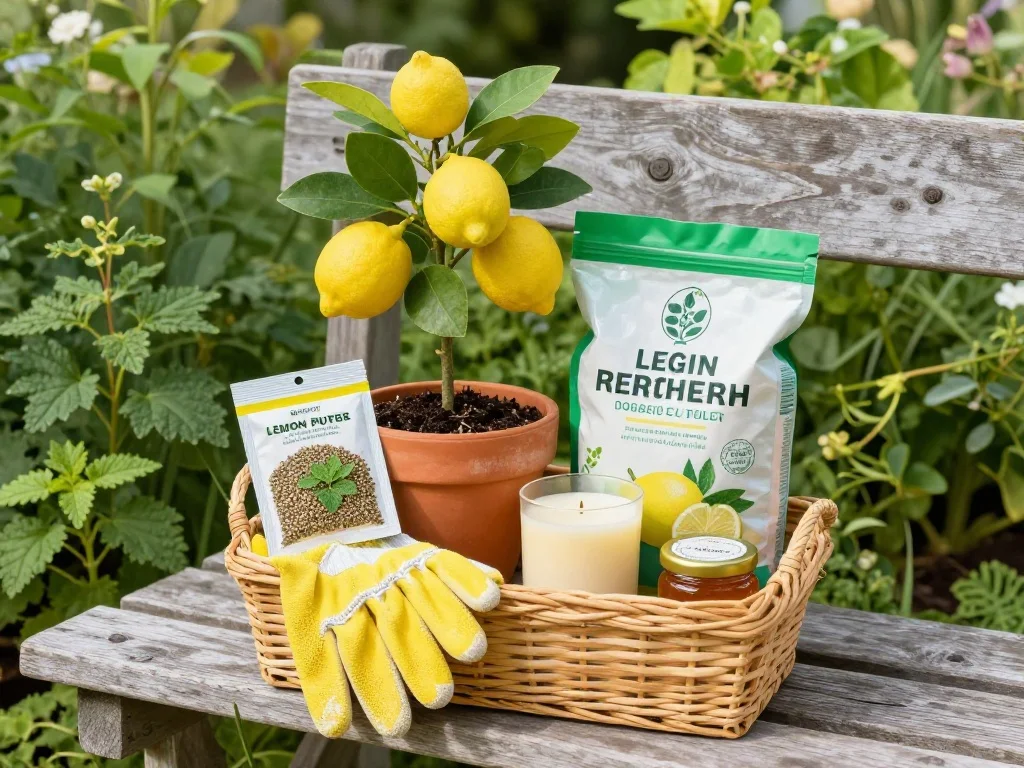 The Lemon Garden Basket