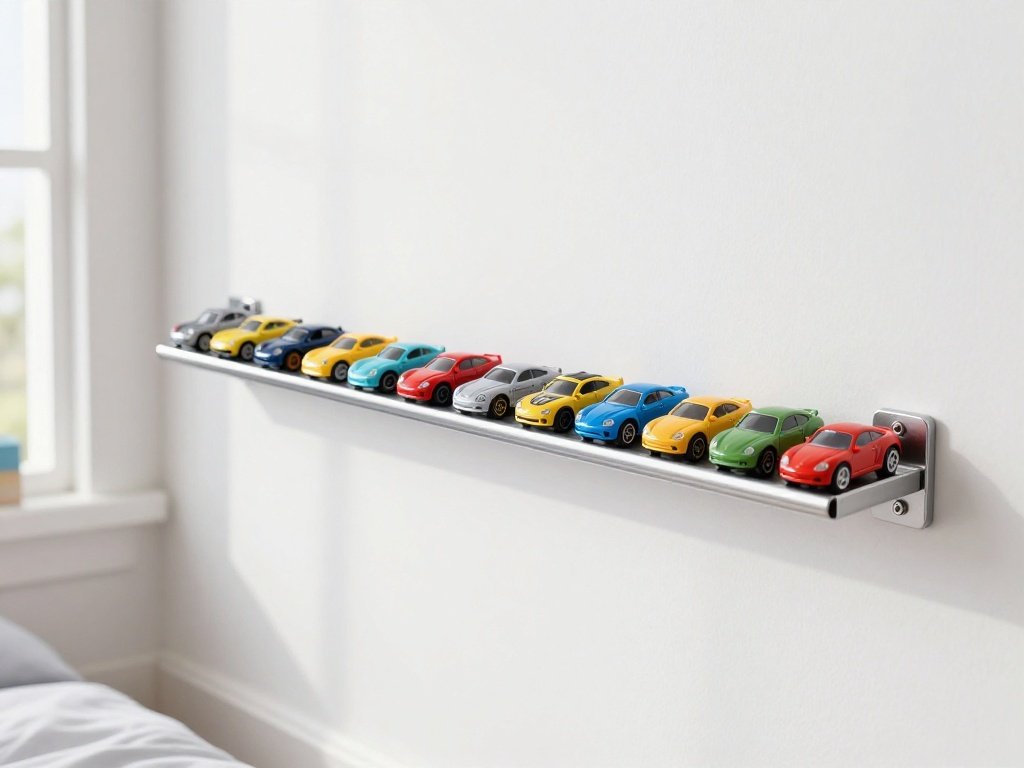 Wall-Mounted Magnetic Knife Bar Storage