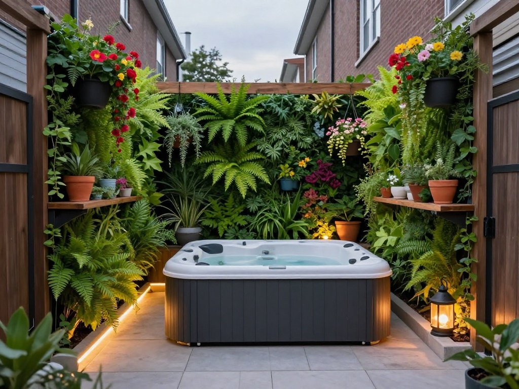 Fully Integrated Outdoor Living Zone