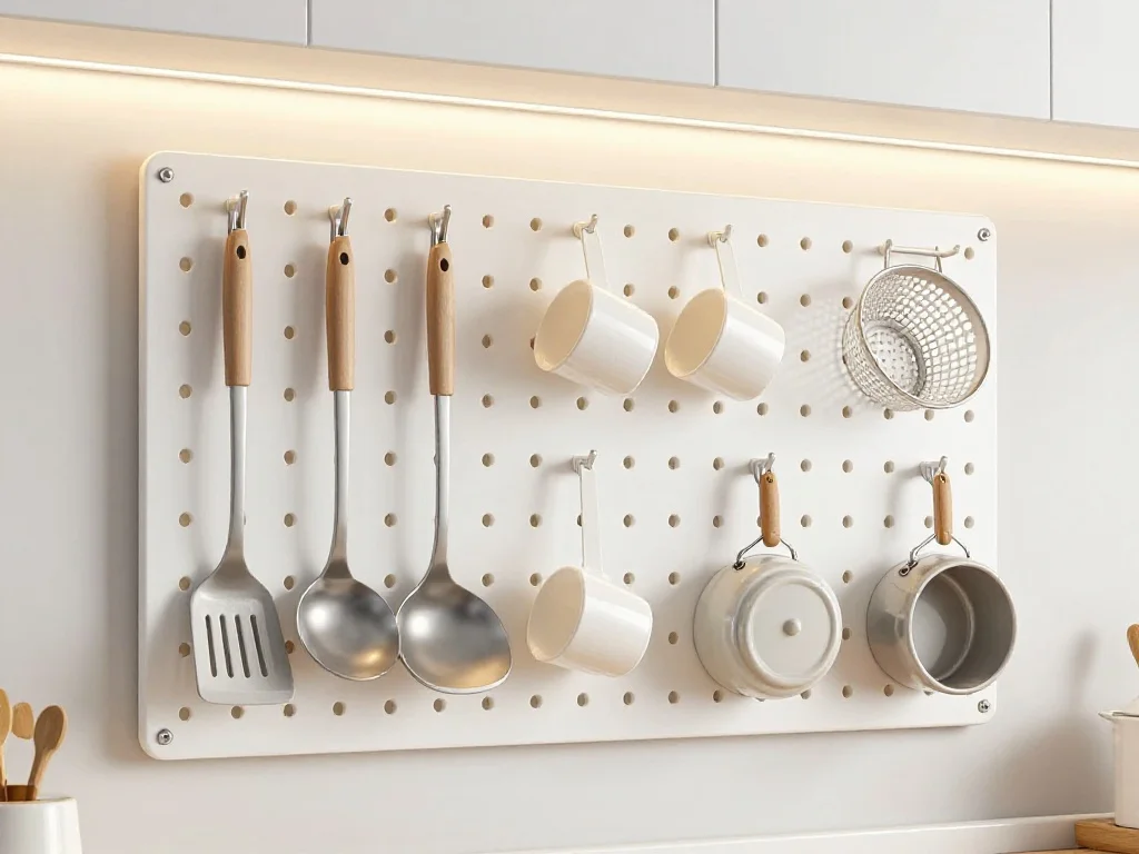  Install a Pegboard for Utensil and Tool Storage
