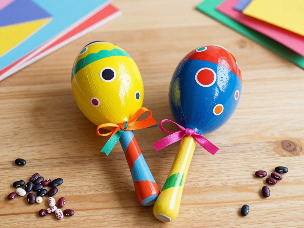 Maracas From Recycled Materials Image Prompt