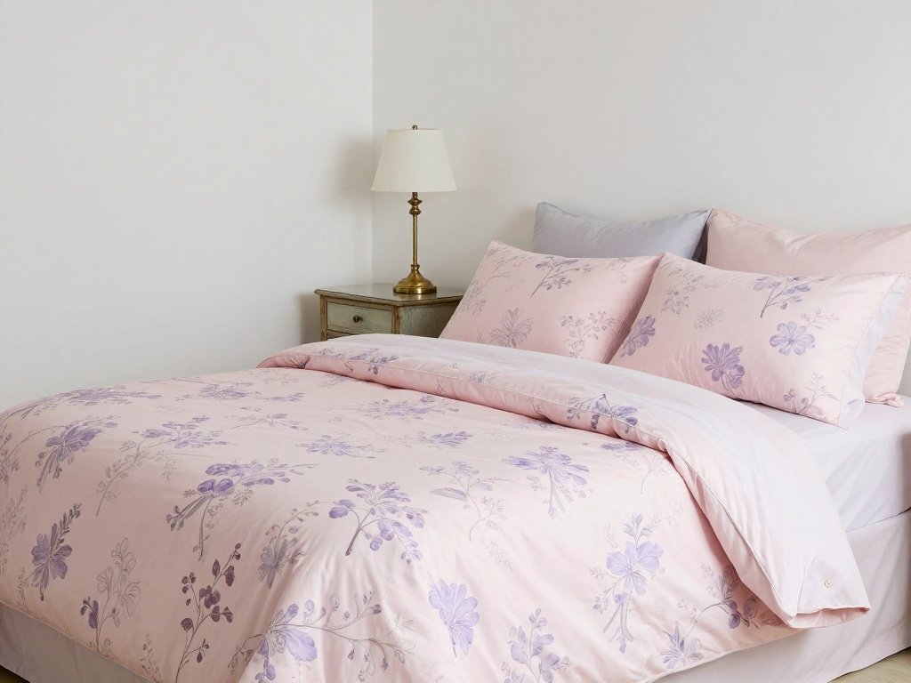 Pastel Floral Bedspread