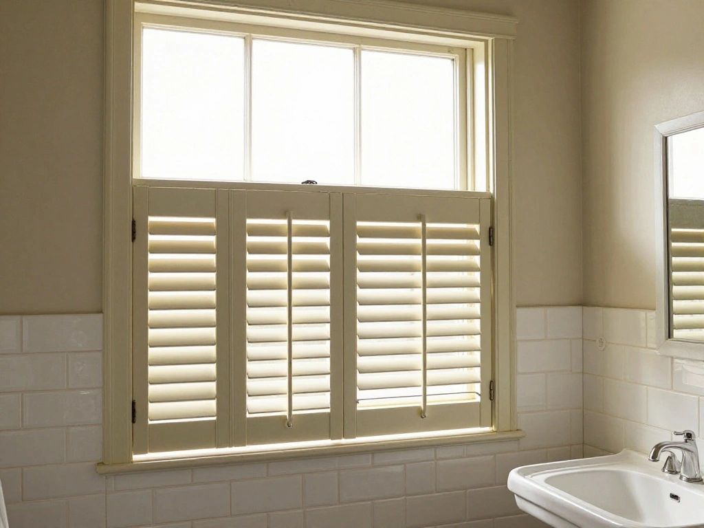 Cafe Style Shutters for Natural Light and Privacy Together
