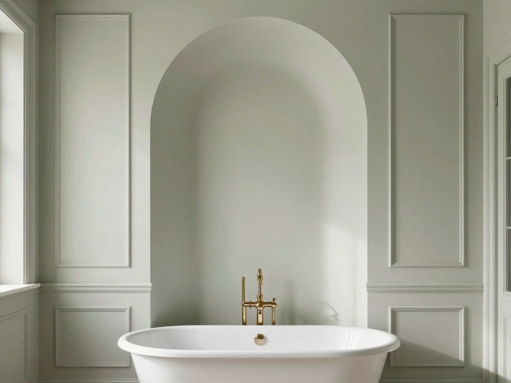 Arched Alcove for a Softer Architectural Look