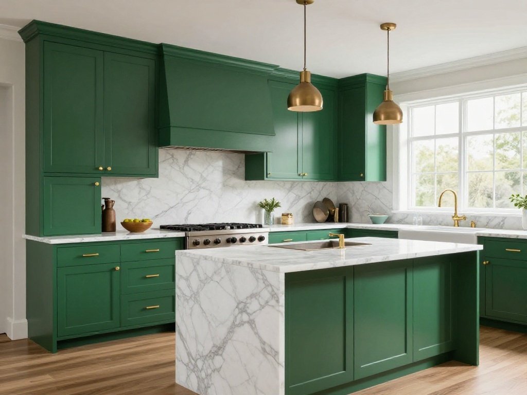  Through 10 Emerald Green Hardware and Accent Ideas