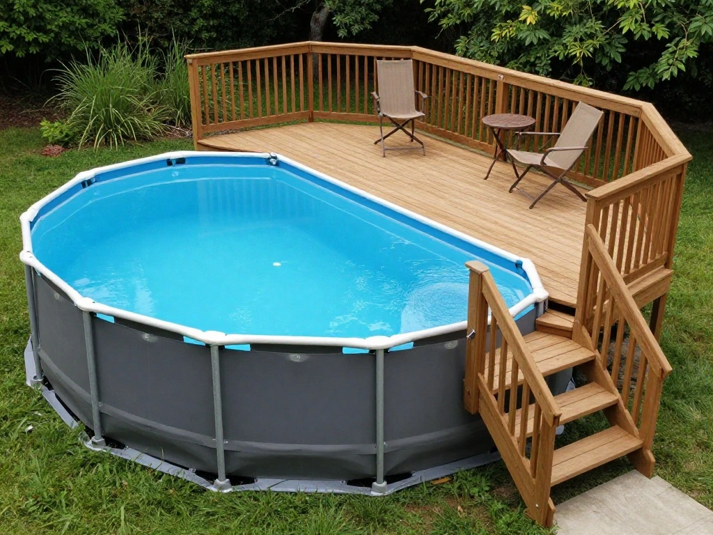 Partial Deck on One Side