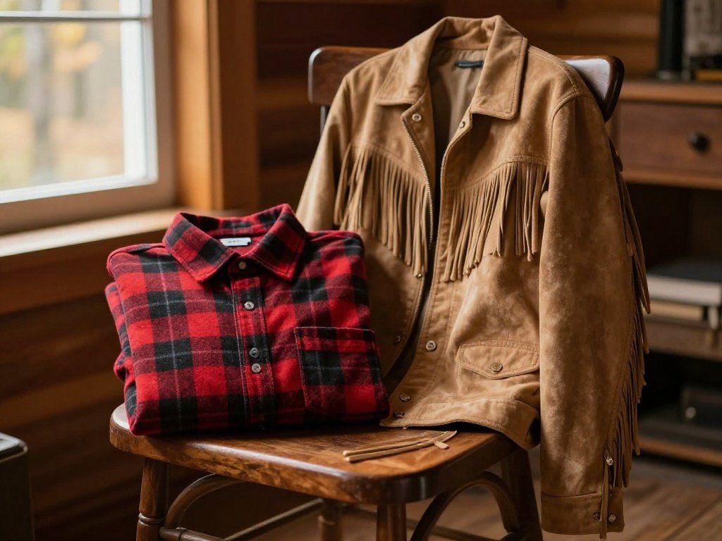 Cozy Flannel Or A Fringe Jacket
