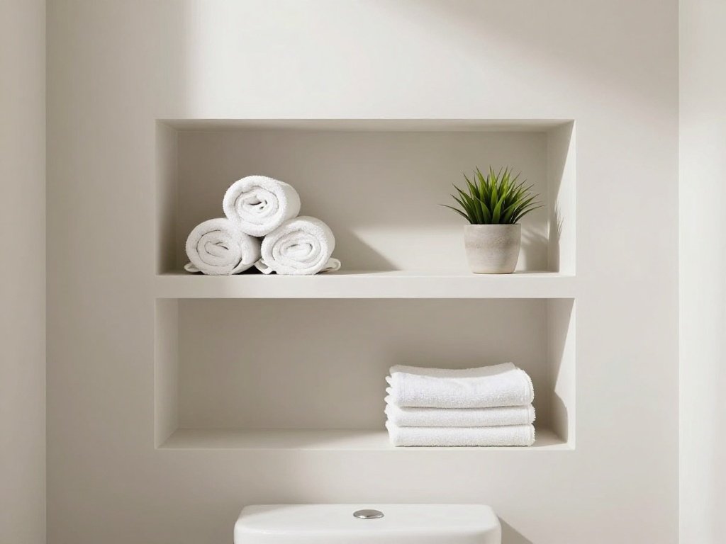 Corner Alcove Shelf for Awkward Angles
