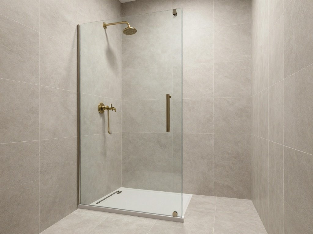 Extend the Same Tile from Shower to Floor
