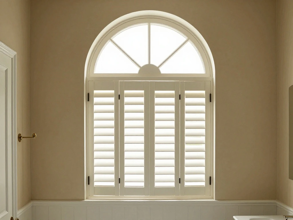 Arched and Shaped Window Shutters