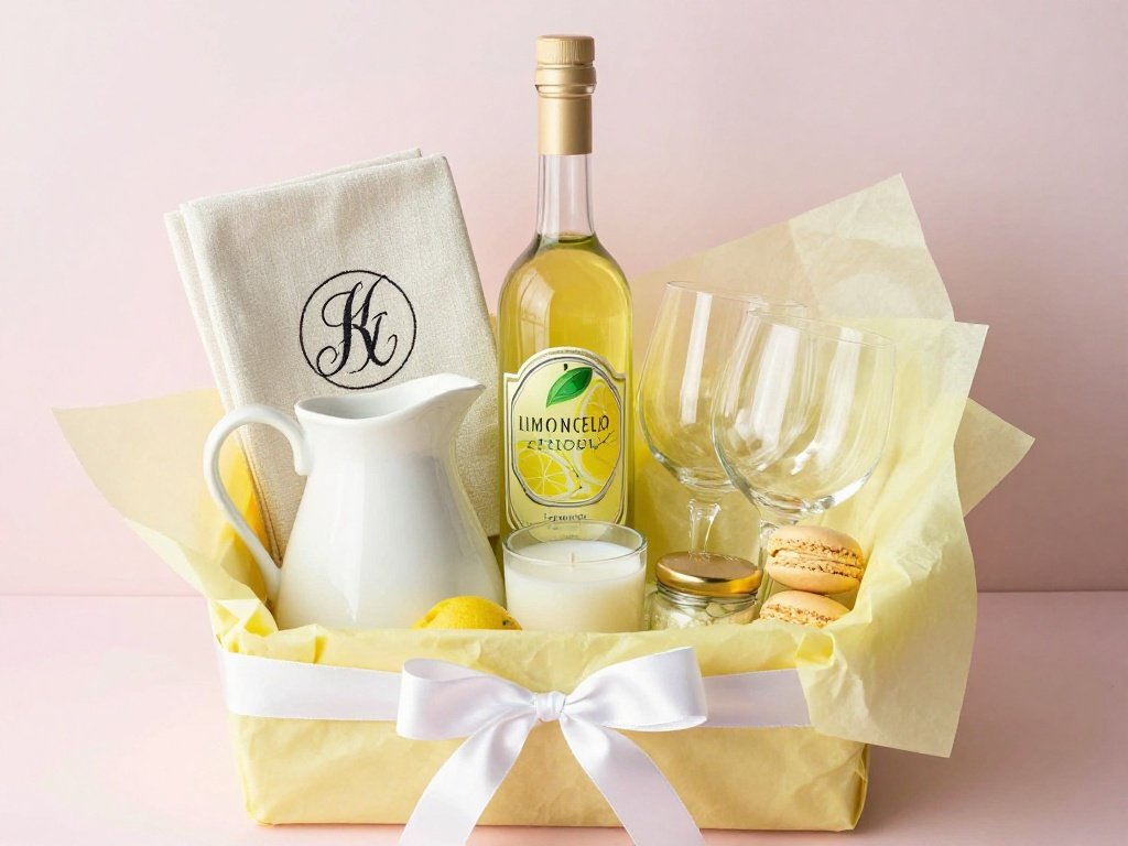  The Bridal Shower Lemonade Basket
