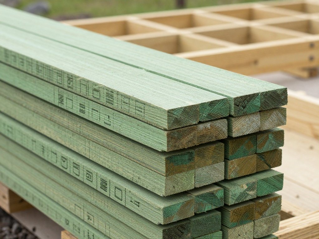  Use Pressure-Treated Lumber Rated for Ground Contact