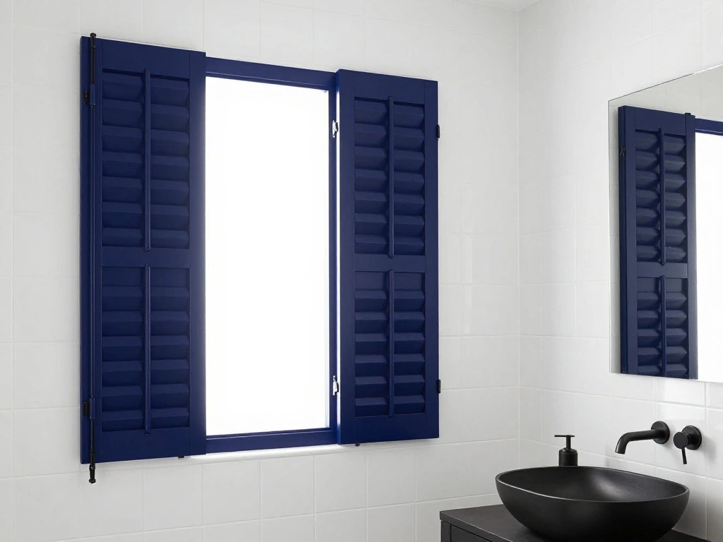 Bold Colored Shutters as a Design Statement