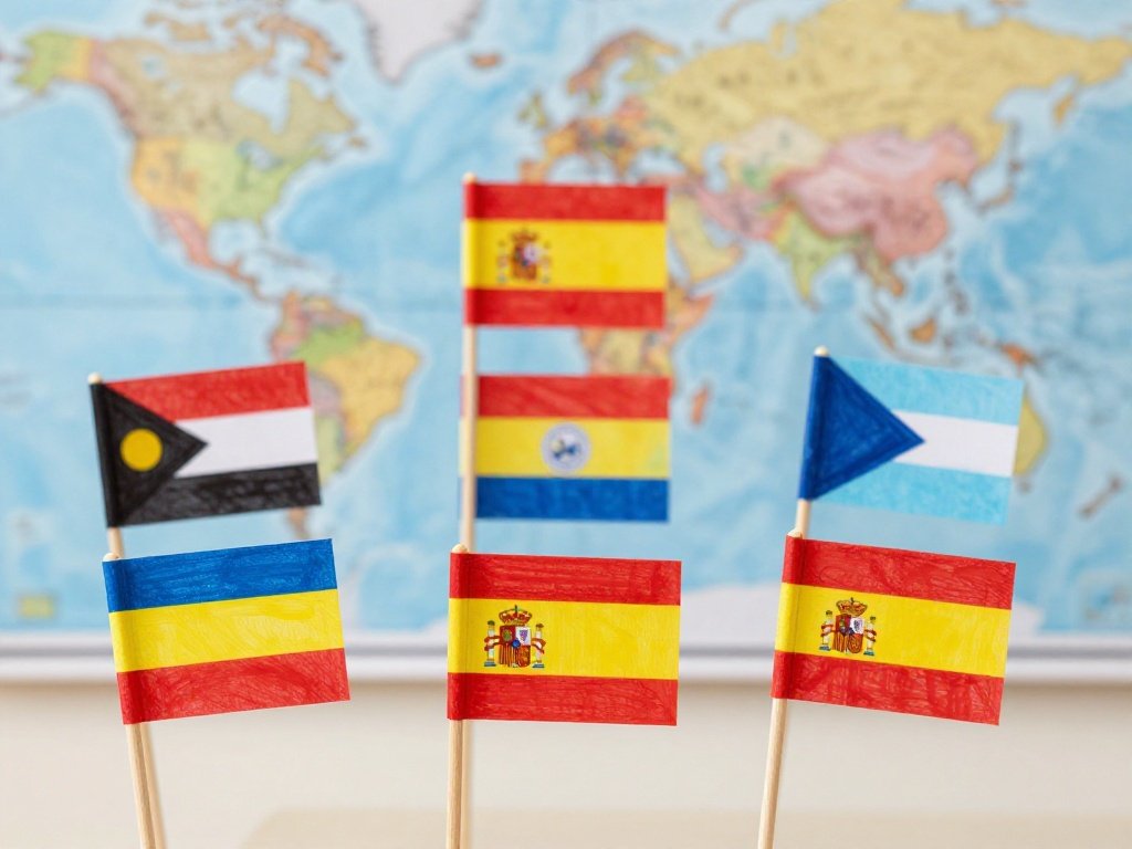 Country Flag Crafts Image Prompt