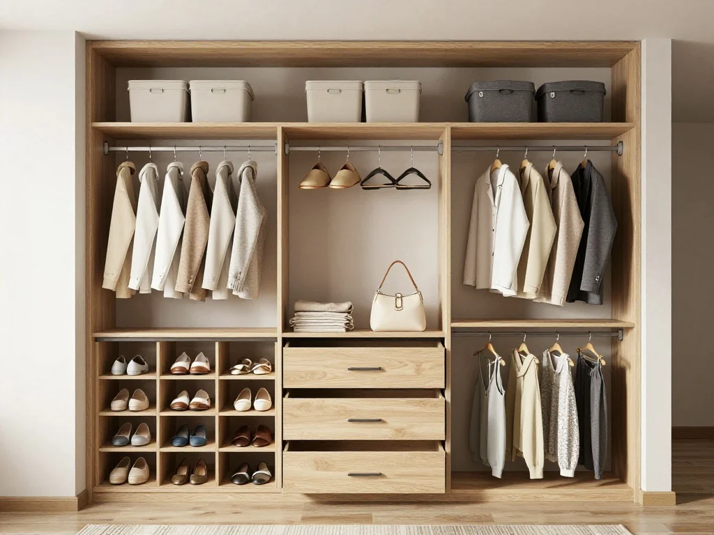 Closets Con Sistema De Organización Modular