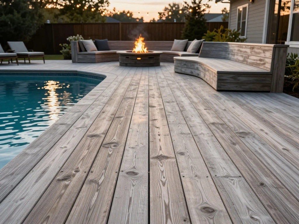 Fire Pit and Cozy Lounge Areas 