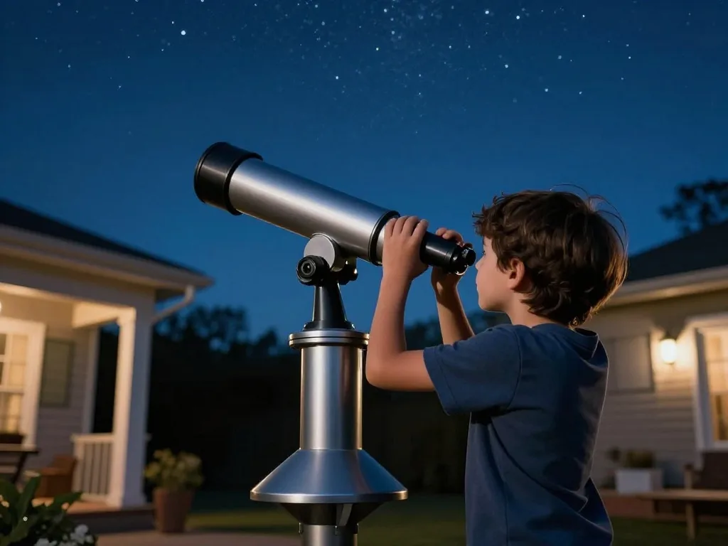 A Telescope Gift That Turns Bedtime Into Backyard Stargazing Nights