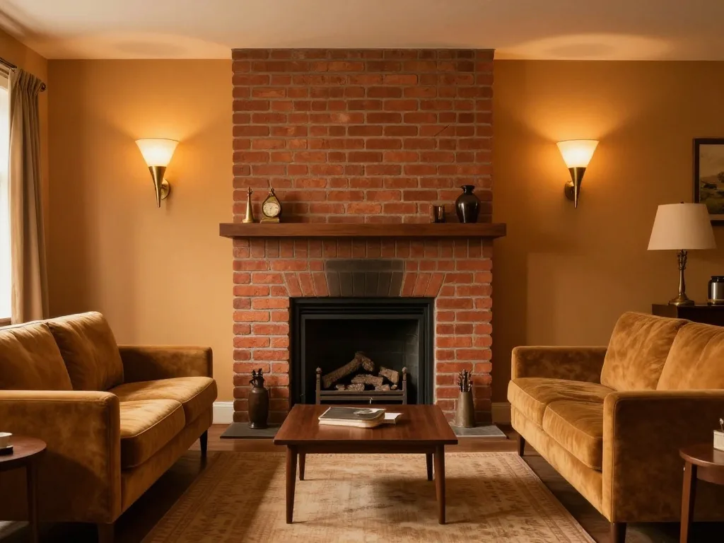 Vintage Brass Sconces Give a New Build Instant Old World Character