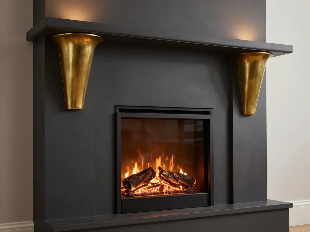 Sconces Placed Higher Than Expected Make Ceilings Feel Taller