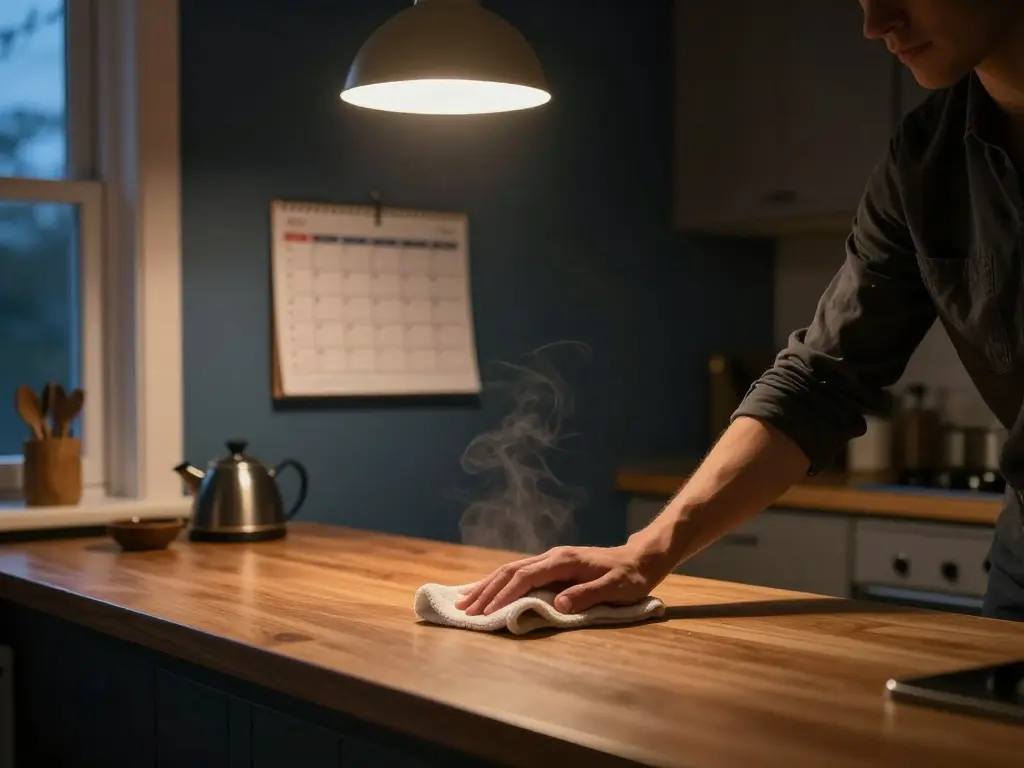 The Weekly Reset Ritual That Keeps Your Kitchen Permanently Tidy