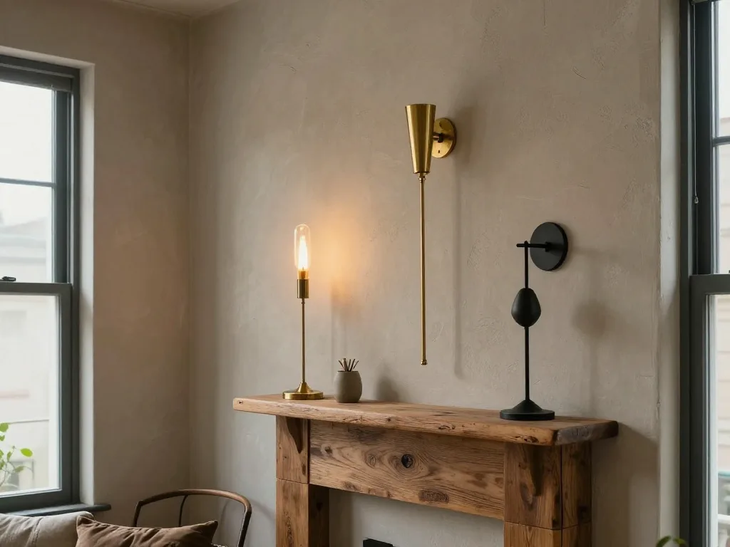 Brass Accents That Warm Up a Stone Hearth Without Trying Too Hard