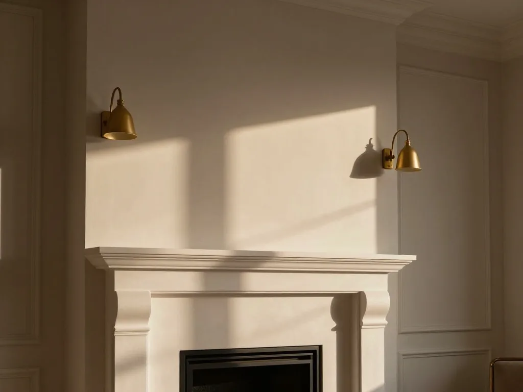 Frosted Glass Globes Cut Glare While Keeping the Whole Room Softly Lit