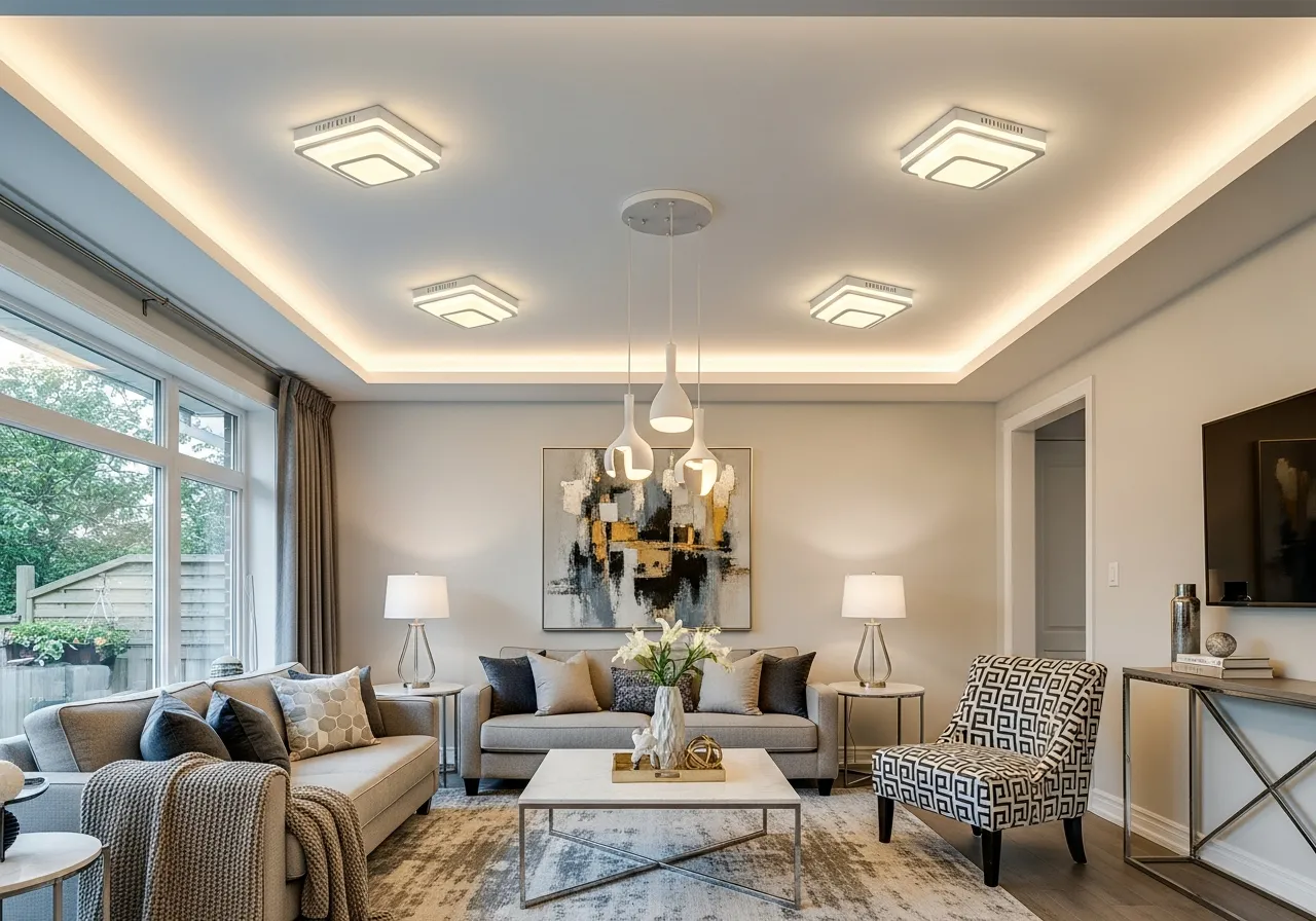 17+ Smart Overhead Lighting Ideas Without Wiring