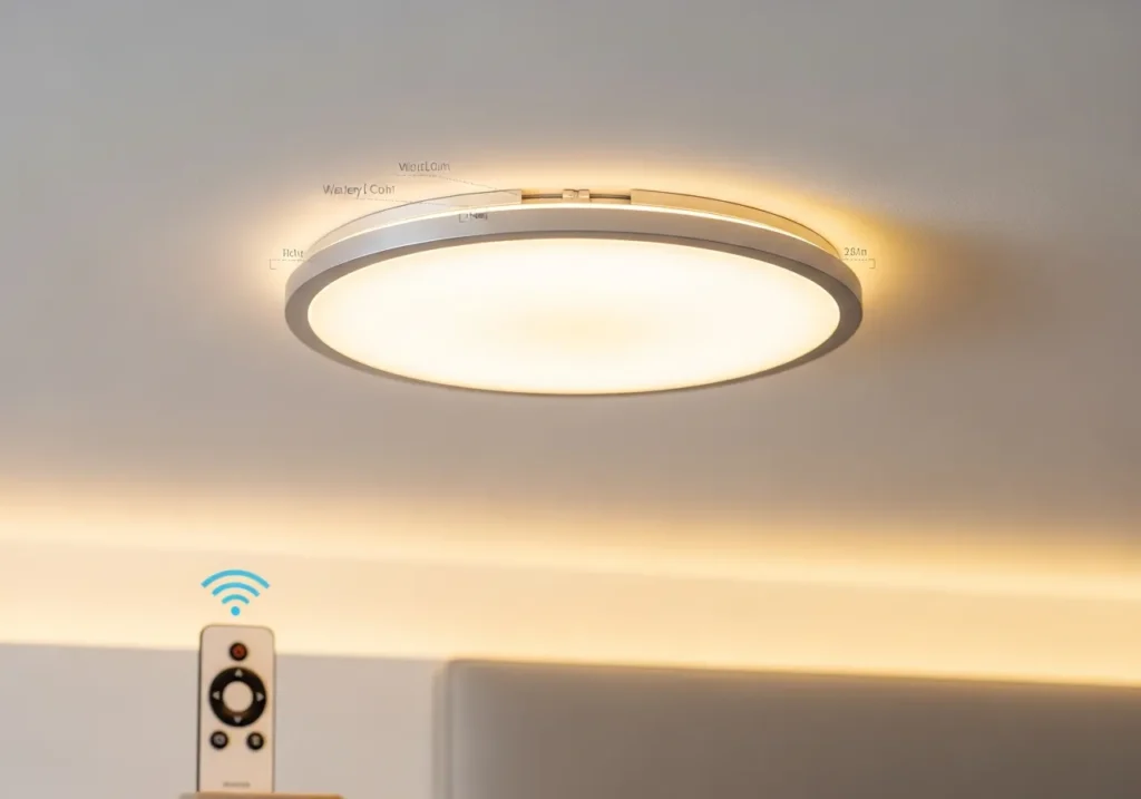 Battery-Powered Ceiling Fixtures