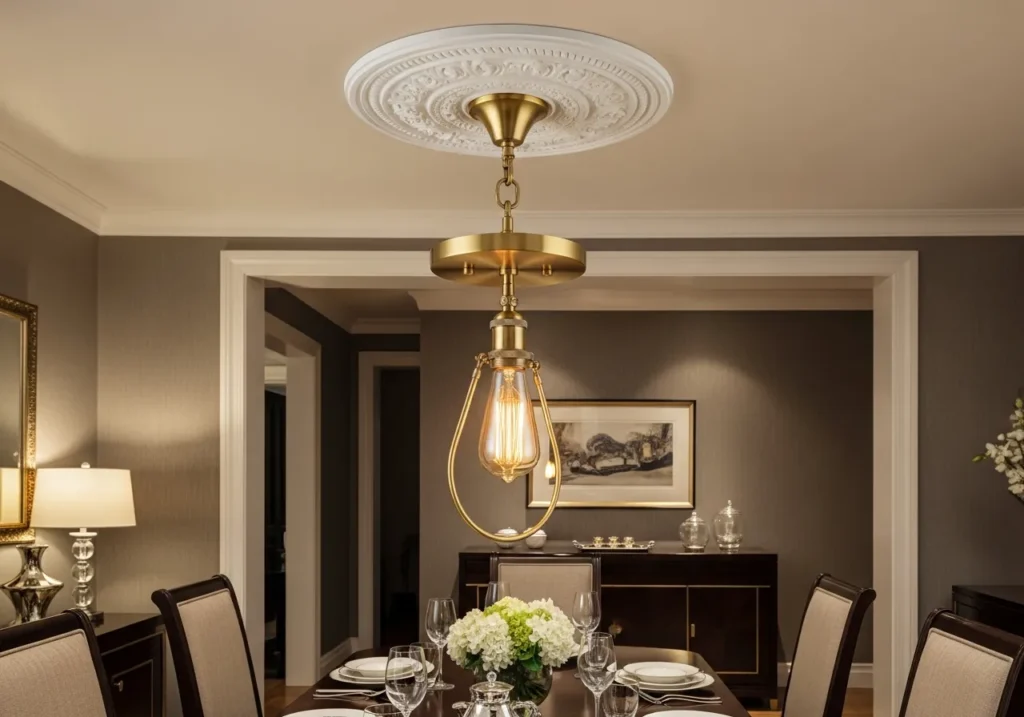 Canopy-Style Hanging Lights