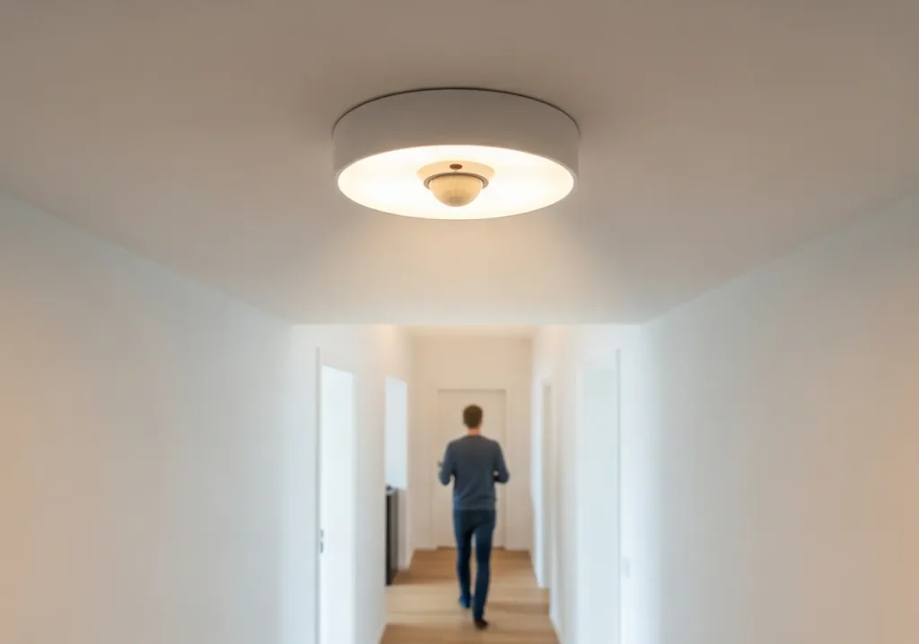 Motion-Activated Ceiling Lights