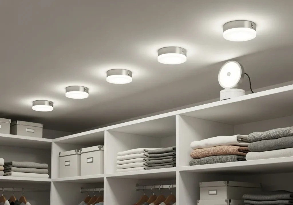 Rechargeable Puck Lights