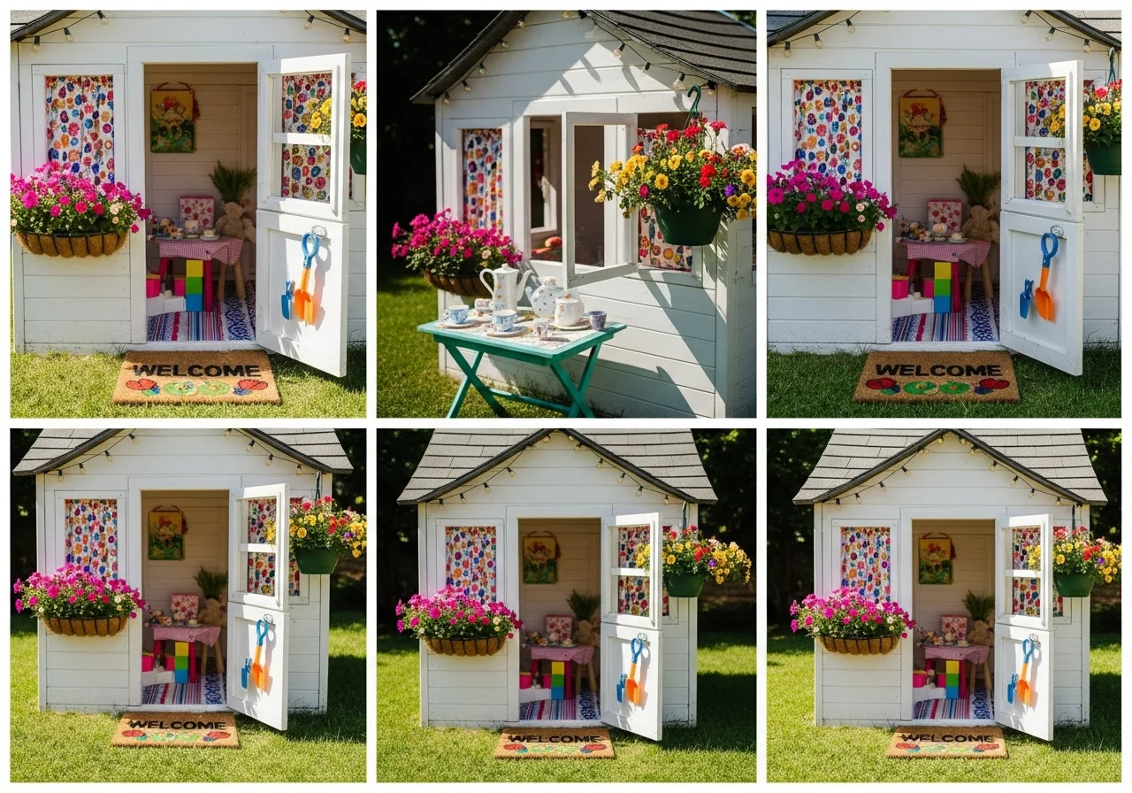 11+ Creative Playhouse Accessories Ideas