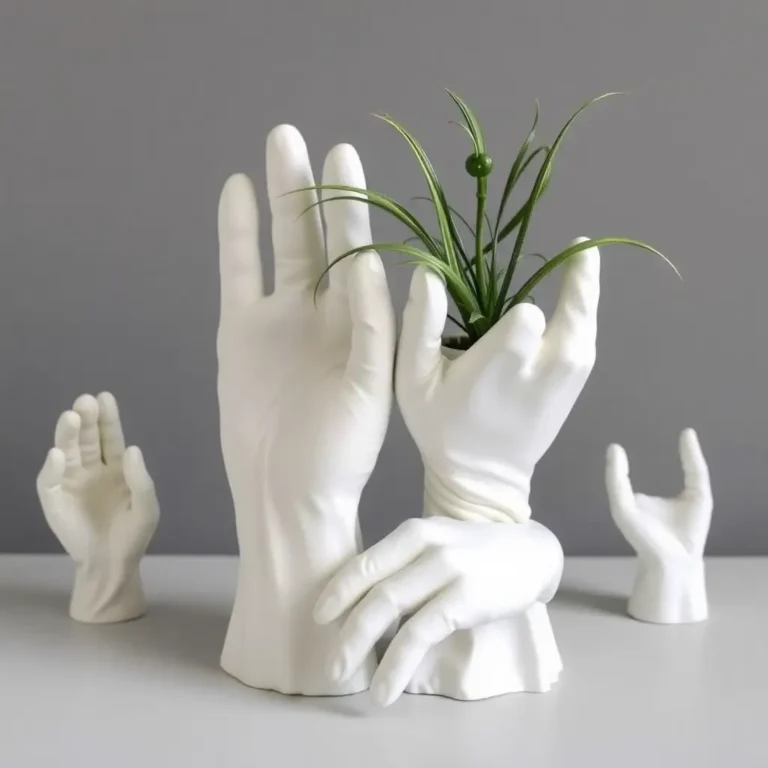 13+ Creative Plaster Hand Ideas for Your Home