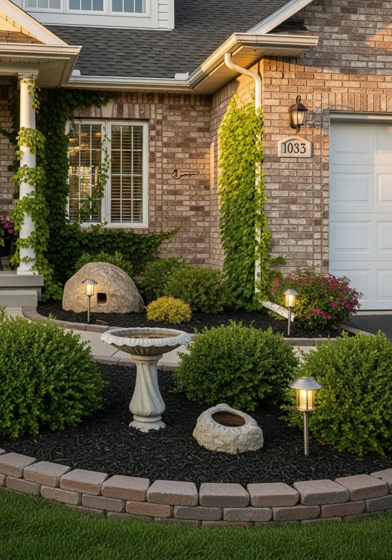 Close-up of decorative house shutter with hidden key compartment behind it