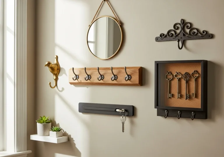15+ Creative DIY Key Holder Ideas for Your Wall