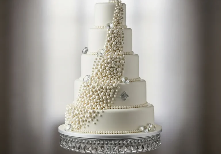 15+ Elegant Diamonds and Pearls Cake Ideas
