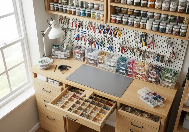15+ Smart Jewelry Making Storage Ideas