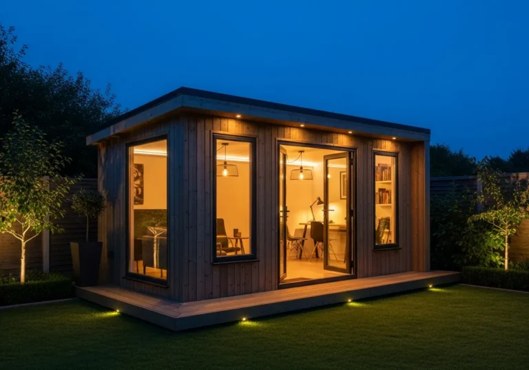 16+ Bright Shed Lighting Ideas to Illuminate Your Space