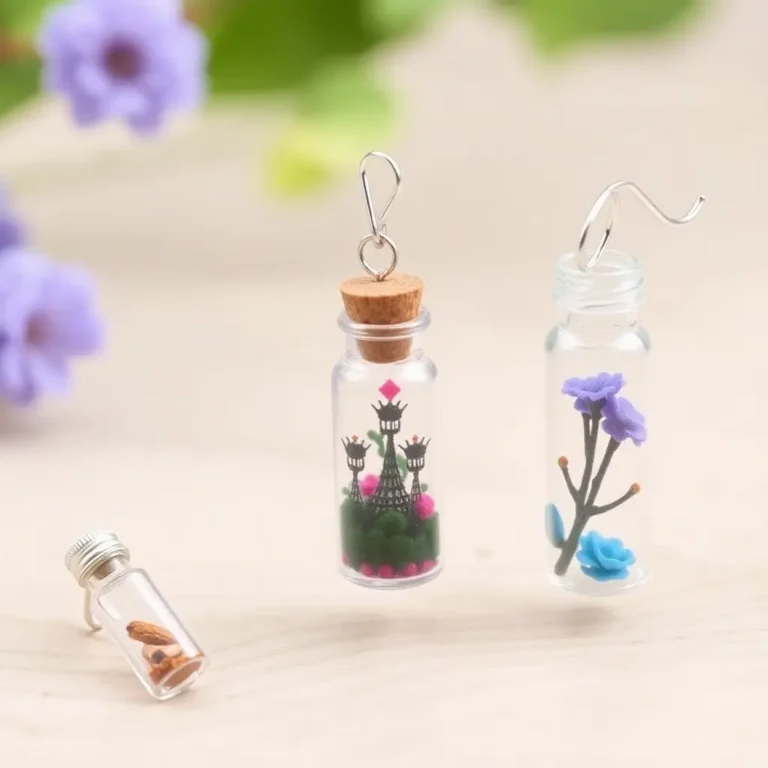 16+ Creative DIY Mini Bottle Charms Ideas
