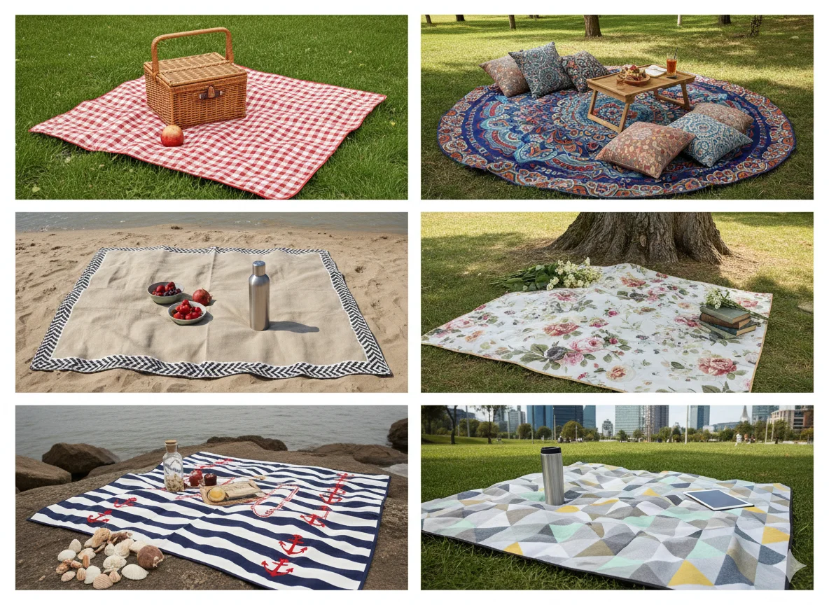 16+ Creative Picnic Blanket Design Ideas