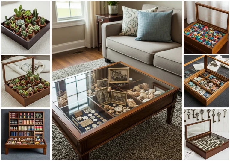 16+ Creative Shadow Box Table Ideas for Your Home