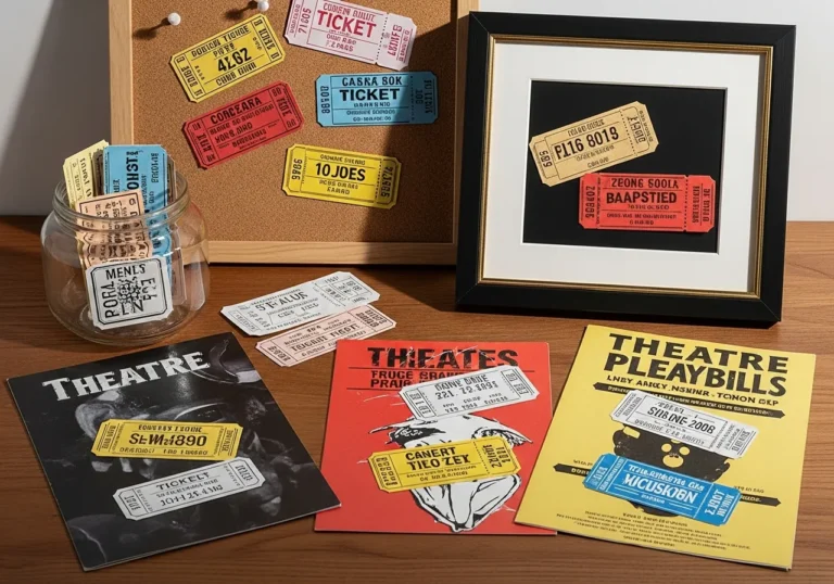 17+ Creative Ticket Stub Display Ideas