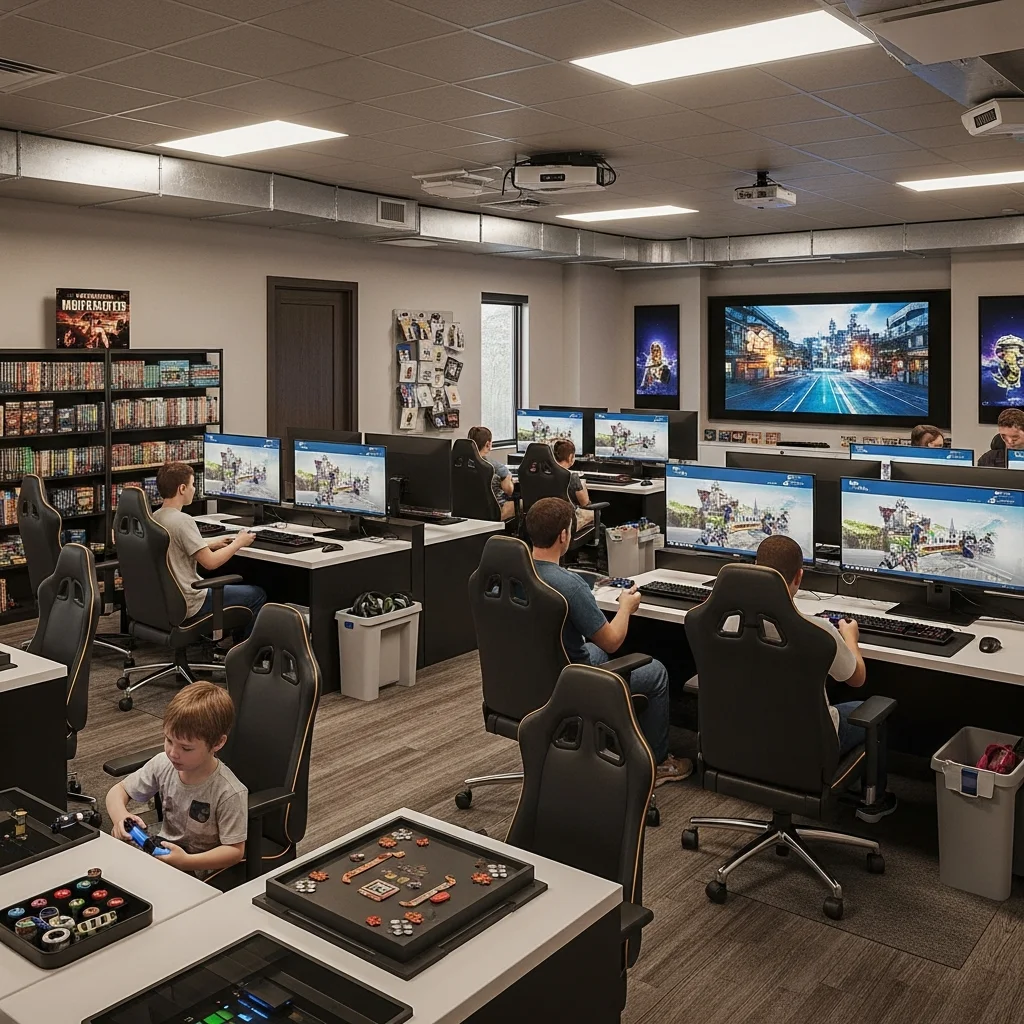 17+ Inspiring Gaming Loft Ideas for Your Home 10.560Z