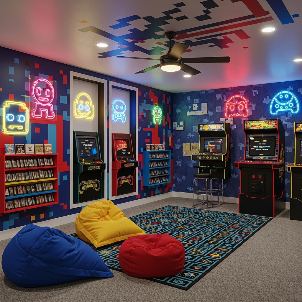 17+ Inspiring Gaming Loft Ideas for Your Home 2.381Z