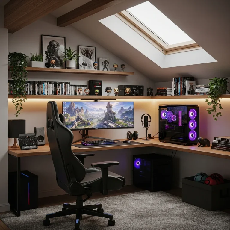 17+ Inspiring Gaming Loft Ideas for Your Home diy.684Z