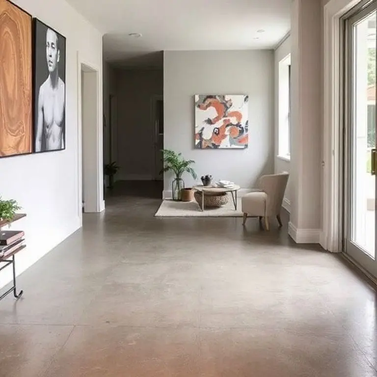 17+ Stylish Concrete Floor Ideas for Your Home