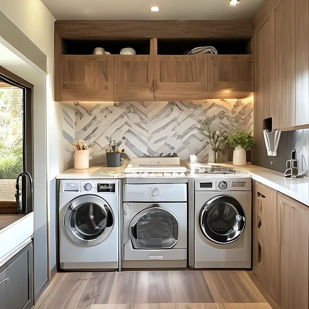 17+ Stylish Washer and Dryer Countertop Ideas